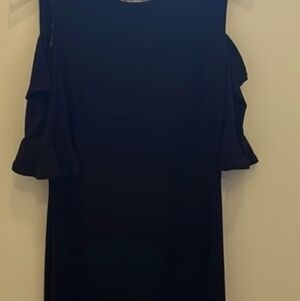 ELOQUII Cold Shoulder Dress